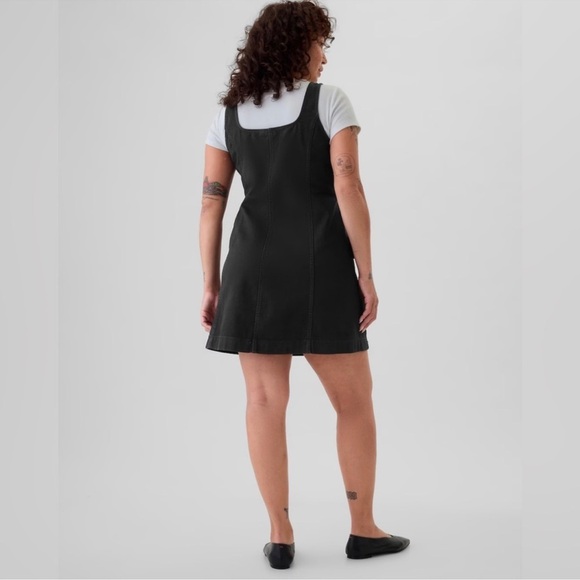 NWT GAP Utility Button Mini Dress - Picture 6 of 9